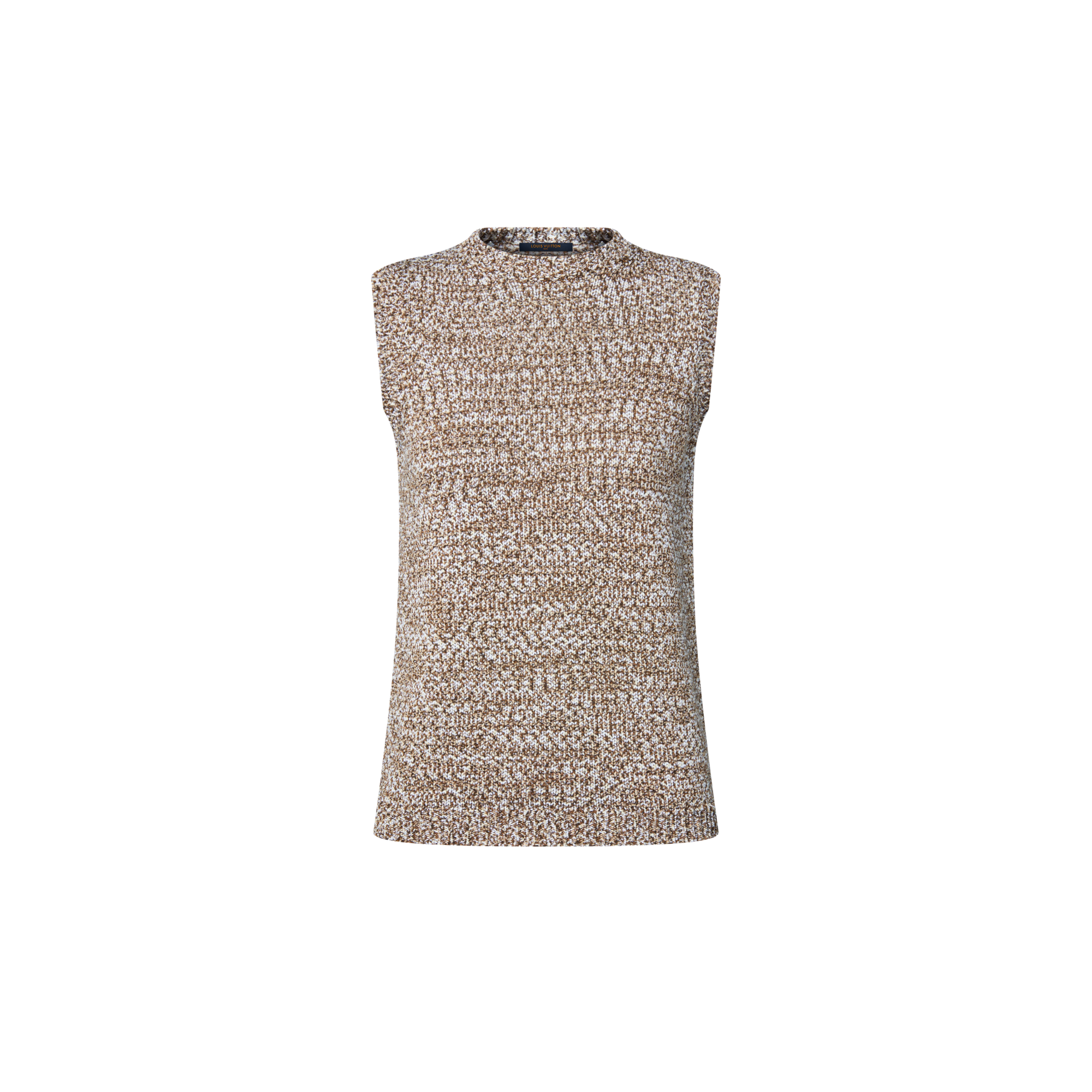 Pull sans manches en tweed  Femme Prêt-à-porter Maille | LOUIS VUITTON (Zoom produit)