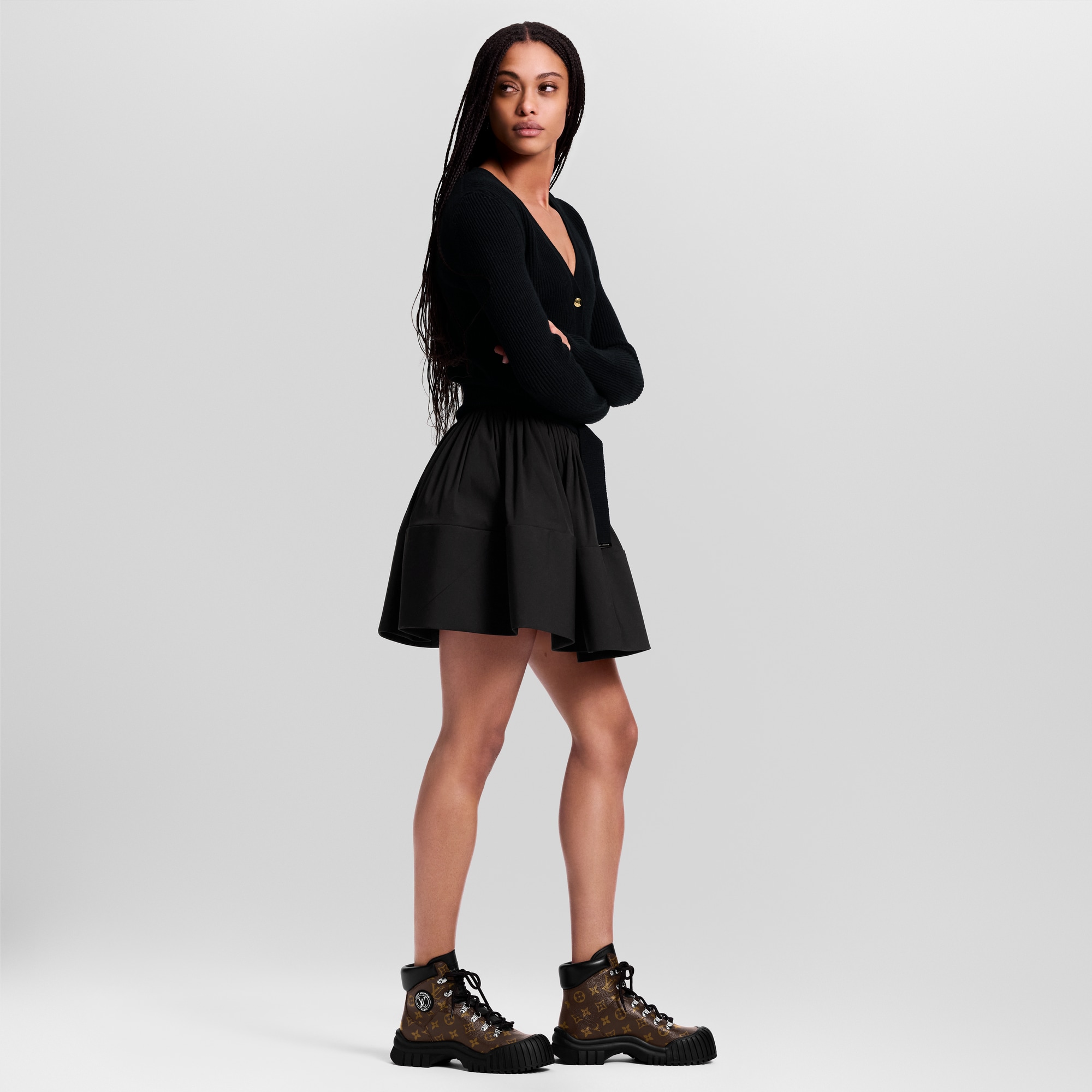 Ranger plat Ruby  Femme Souliers Bottines et bottes | LOUIS VUITTON (Zoom produit)