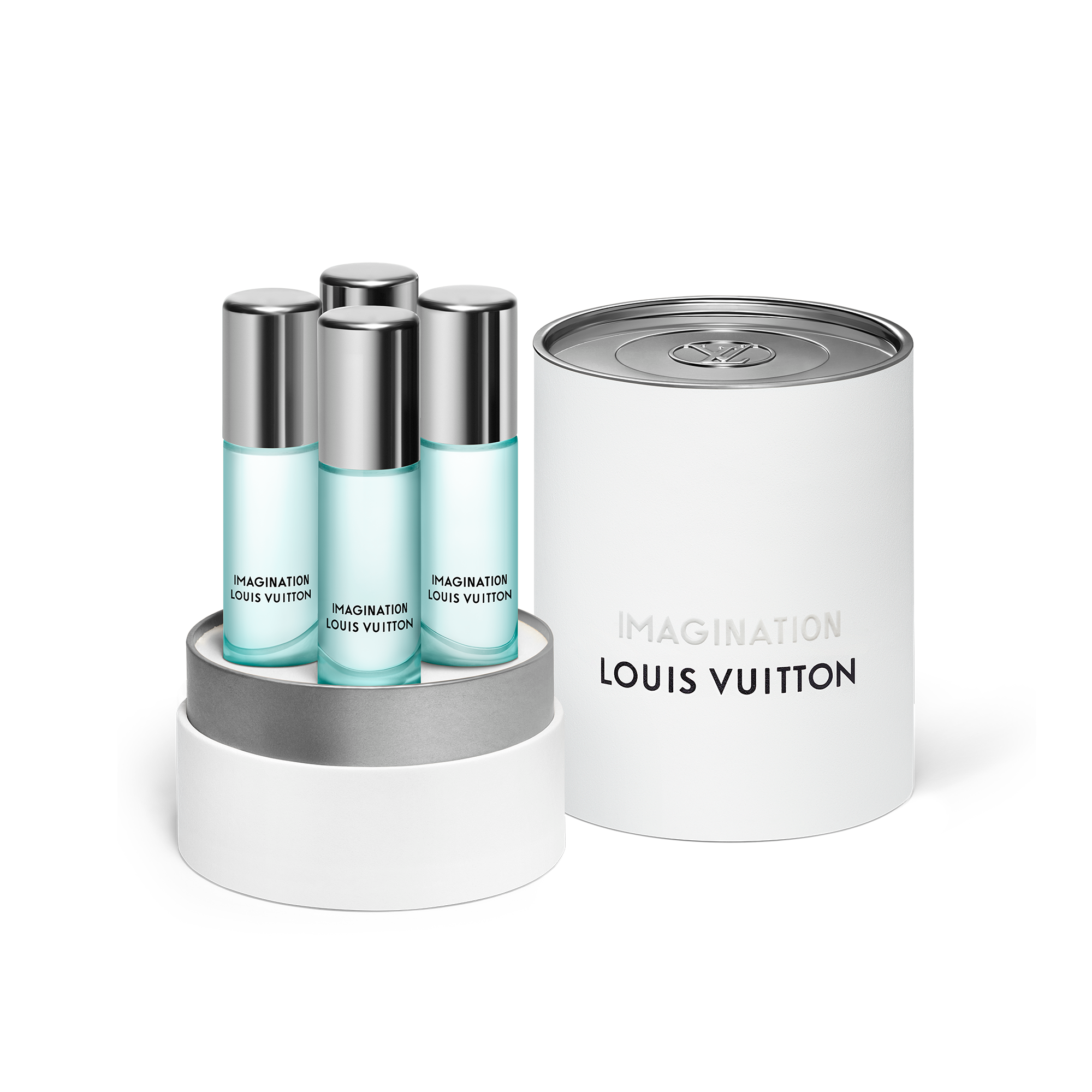 Recharge flacon de voyage Imagination  Parfums et Beauté Collections Voyage | LOUIS VUITTON (Zoom produit)