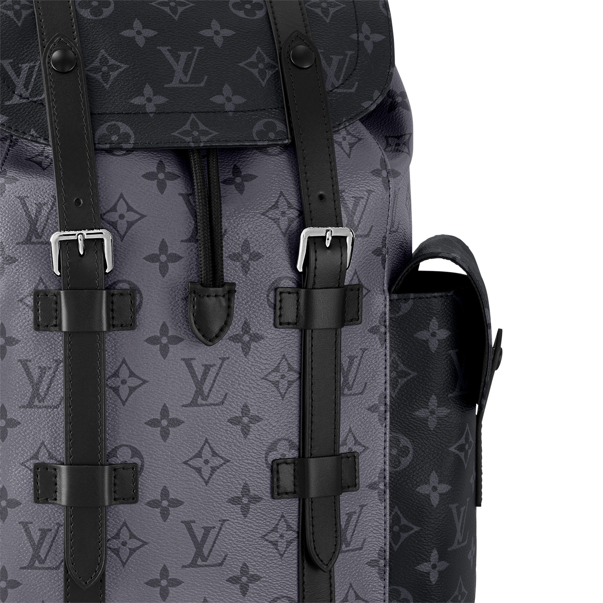 Sac à dos Christopher MM Monogram Eclipse Homme Sacs Tous les sacs | LOUIS VUITTON (Zoom produit)