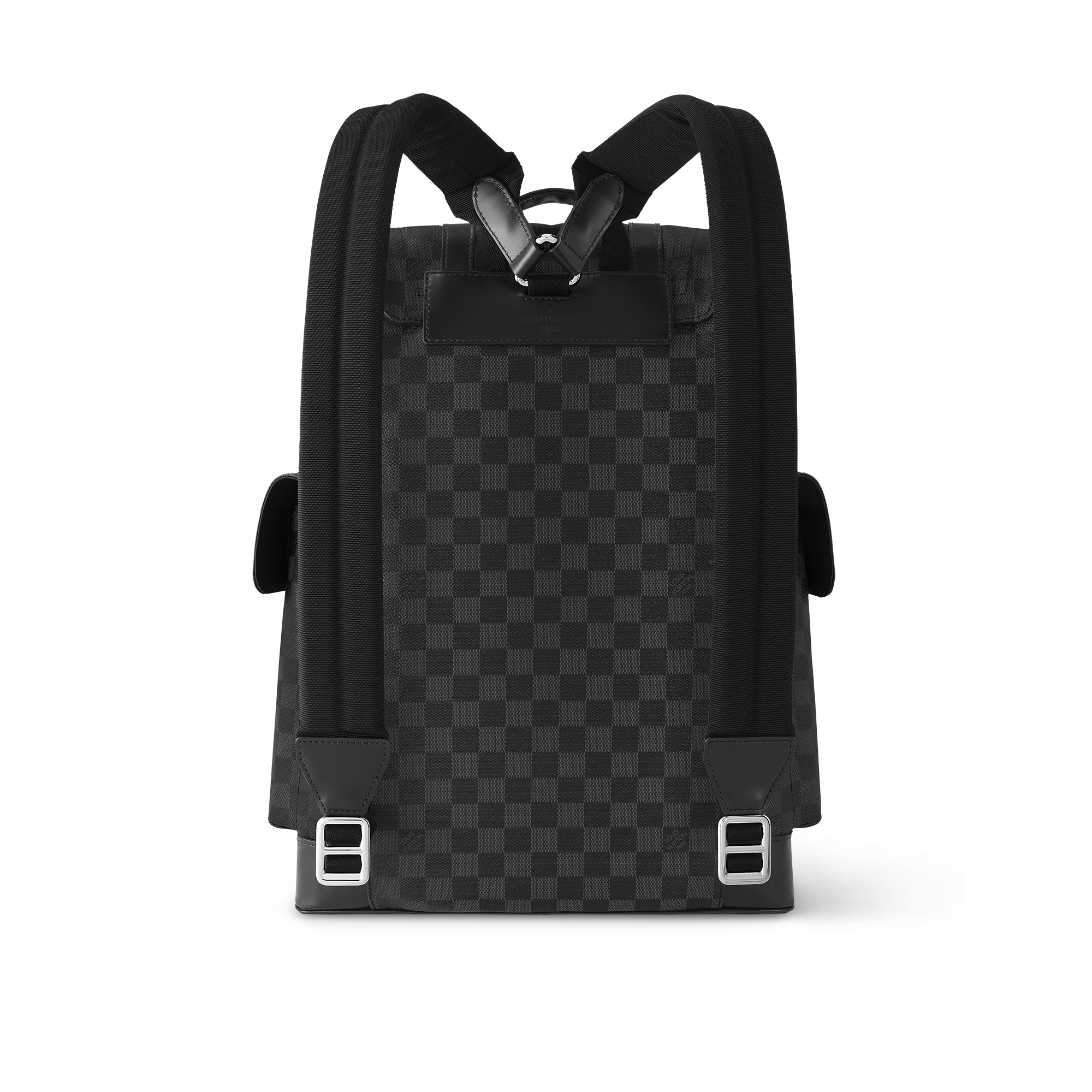 Sac à dos Christopher MM Toile Damier Graphite Homme Voyage Tous les bagages et accessoires | LOUIS VUITTON (Zoom produit)