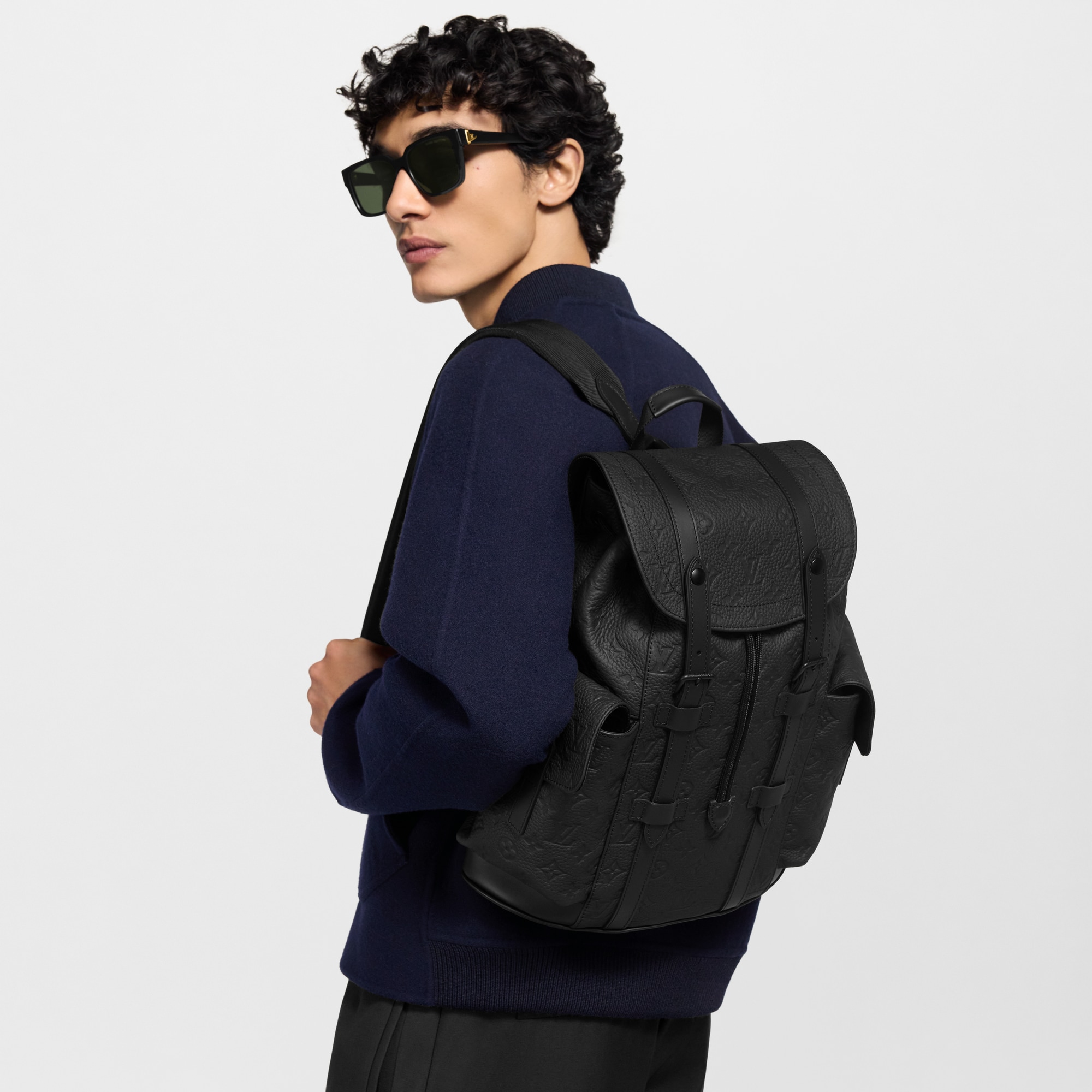 cuir glace louis vuitton backpack Christopher Backpack Cuir Glace Louis Vuitton Backpack Louis Vuitton  Christopher Backpack LV Grey Leather