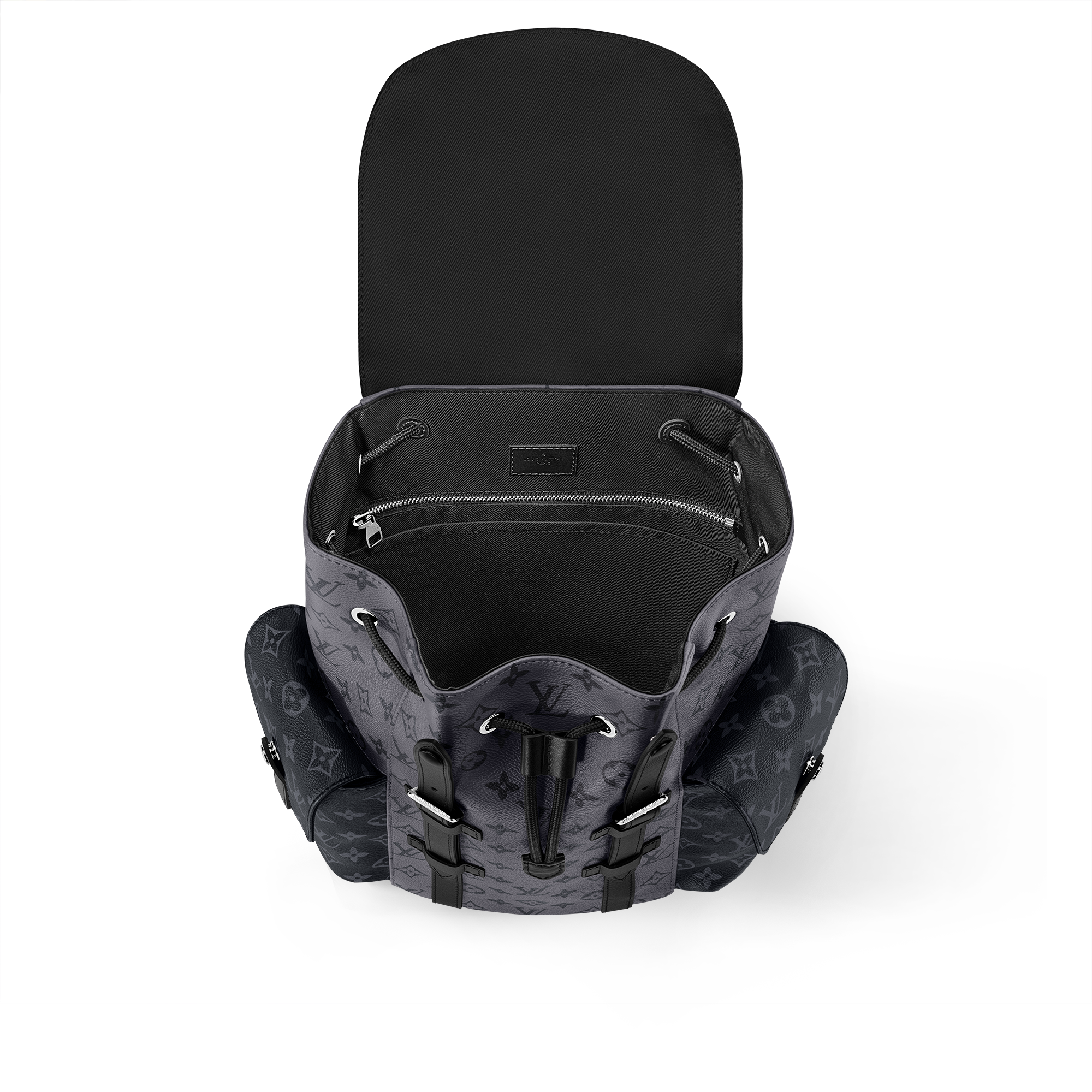 Sac à dos Christopher PM Monogram Eclipse Homme Sacs Toutes les collections | LOUIS VUITTON (Zoom produit)