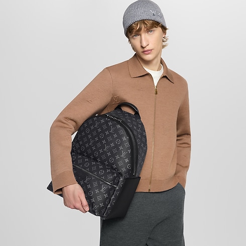 Sac à dos Discovery MM Monogram Eclipse Homme Sacs Tous les sacs | LOUIS VUITTON (Zoom produit)