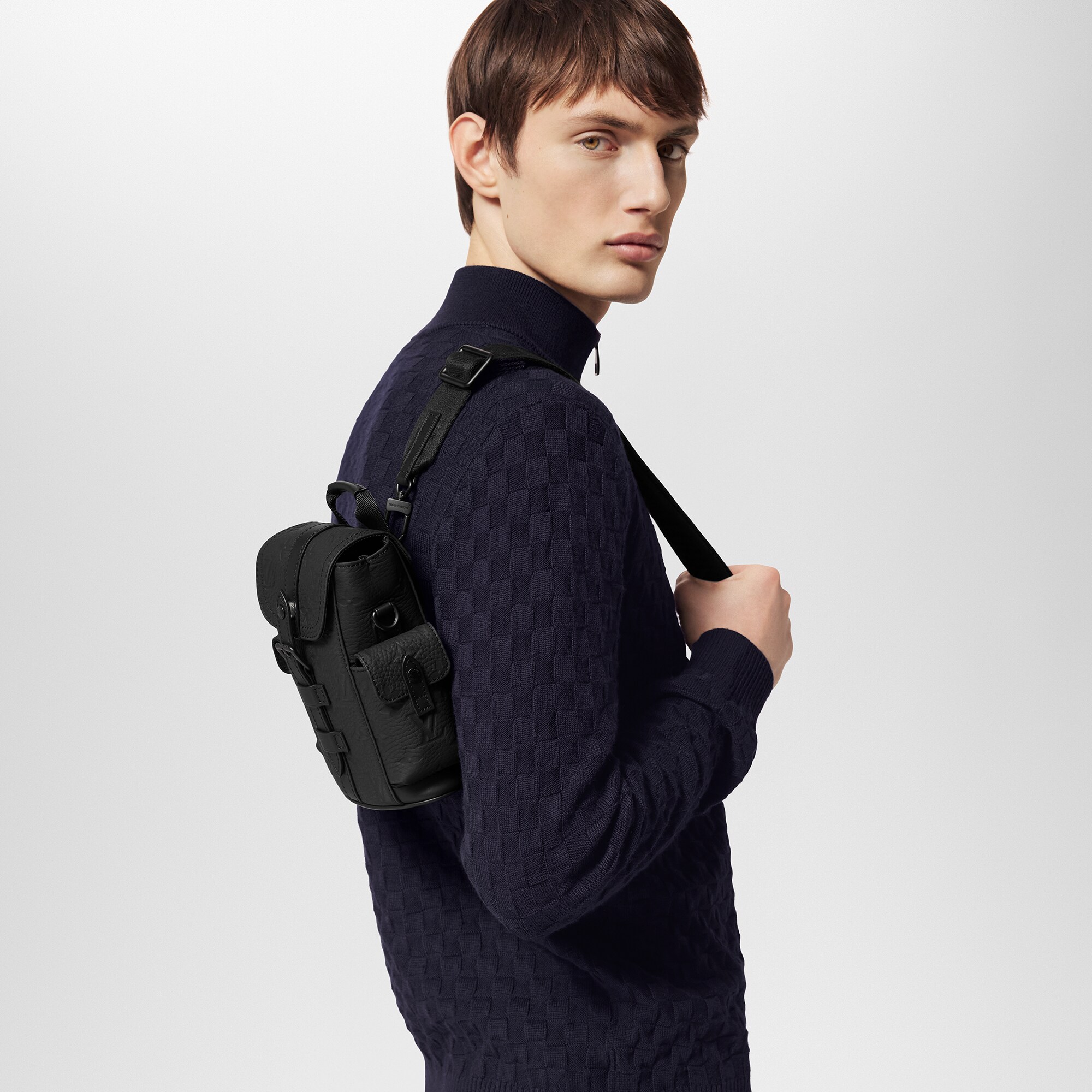 Sac à dos Nano Christopher Toile Monogram et cuir Taurillon Homme Sacs Toutes les collections | LOUIS VUITTON (Zoom produit)