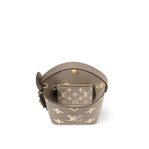 Sac All In BB Cuir Monogram Empreinte Bicolore Femme Sacs à main Sacs à main | LOUIS VUITTON (Zoom produit)