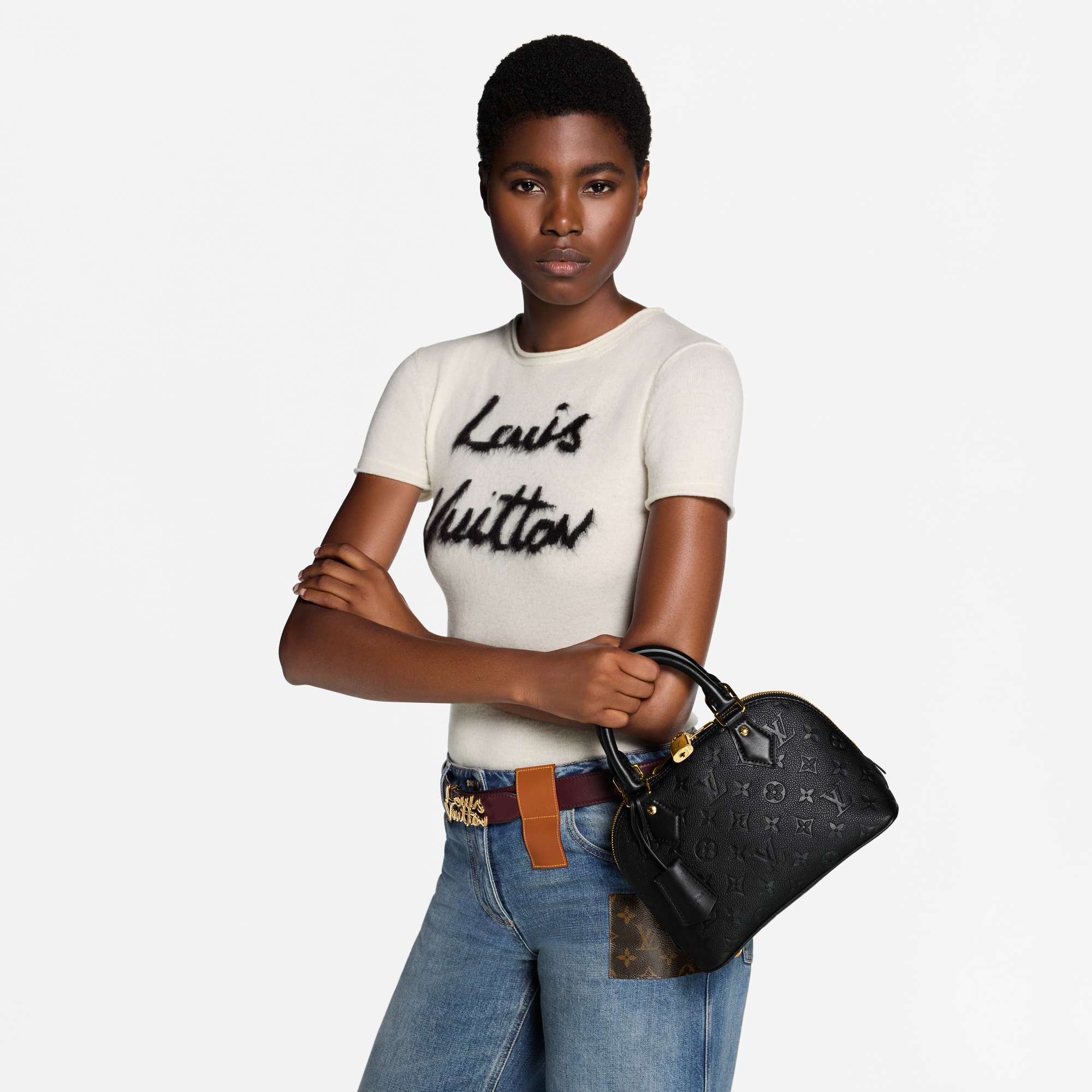 Sac Alma BB Cuir Monogram Empreinte Sacs et Petite Maroquinerie Sacs Femme Sacs Iconiques | LOUIS VUITTON (Zoom produit)