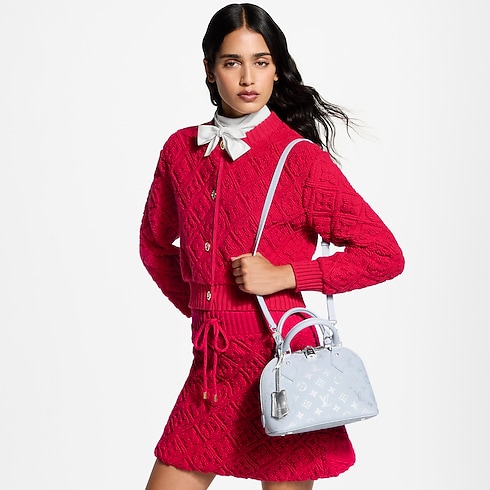 Sac Alma BB Cuir Monogram Empreinte Femme Sacs à main Sacs à main | LOUIS VUITTON (Zoom produit)