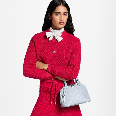 Sac Alma BB Cuir Monogram Empreinte Femme Sacs à main Sacs à main | LOUIS VUITTON (Zoom produit)
