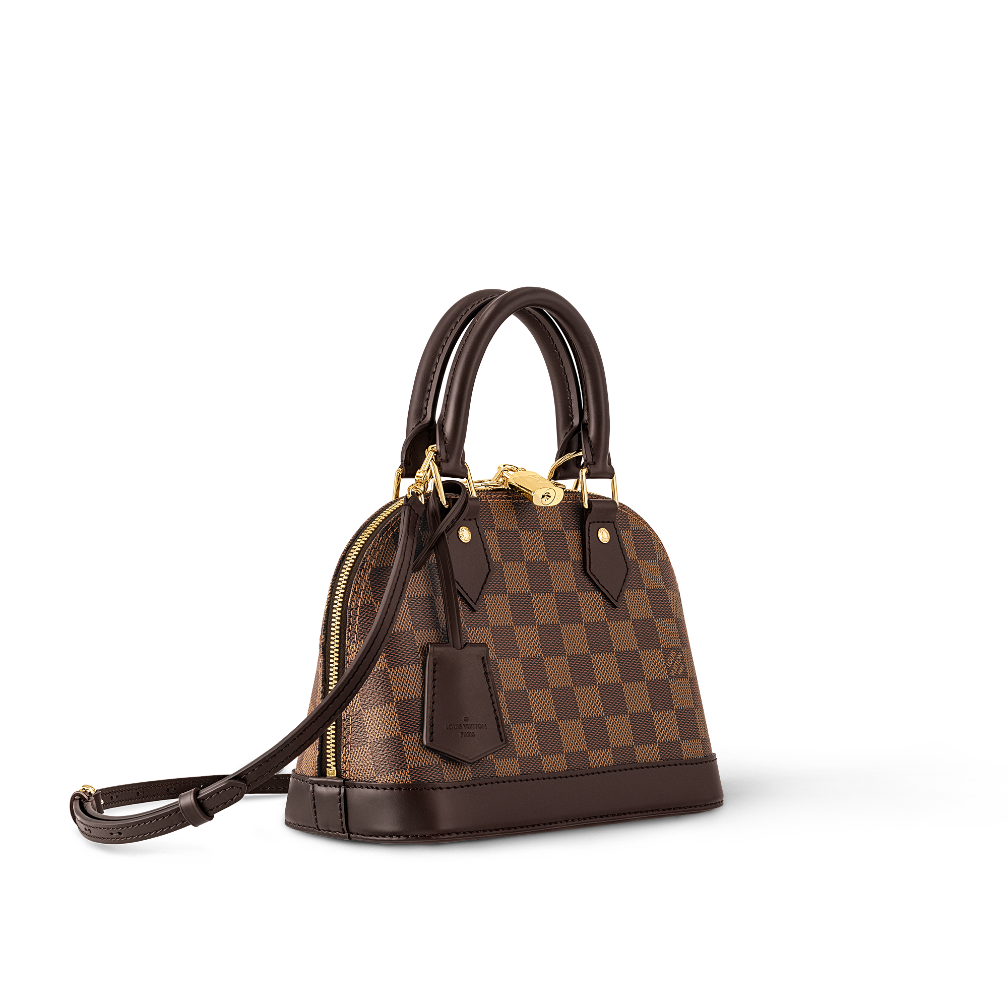 Sac Alma BB Toile Damier Ébène Femme Sacs à main Sacs à main | LOUIS VUITTON (Zoom produit)
