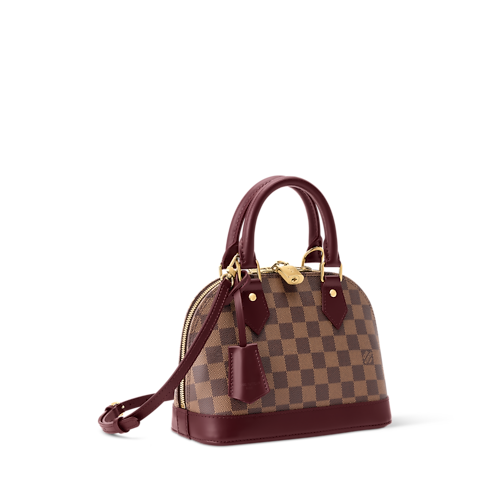 Sac Alma BB Toile Damier Ébène Femme Sacs à main Sacs à main | LOUIS VUITTON (Zoom produit)