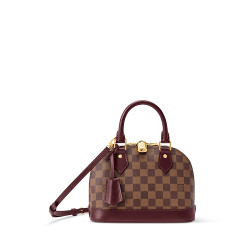 Sac Alma BB Toile Damier Ébène Femme Sacs à main Sacs à main | LOUIS VUITTON (Zoom produit)