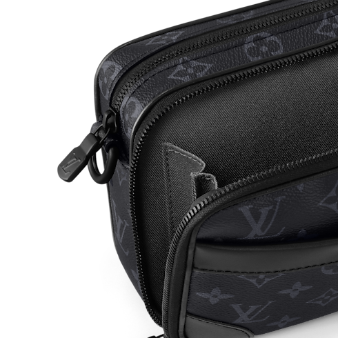Sac Alpha Messenger Monogram Eclipse Homme Sacs Toutes les collections | LOUIS VUITTON (Zoom produit)