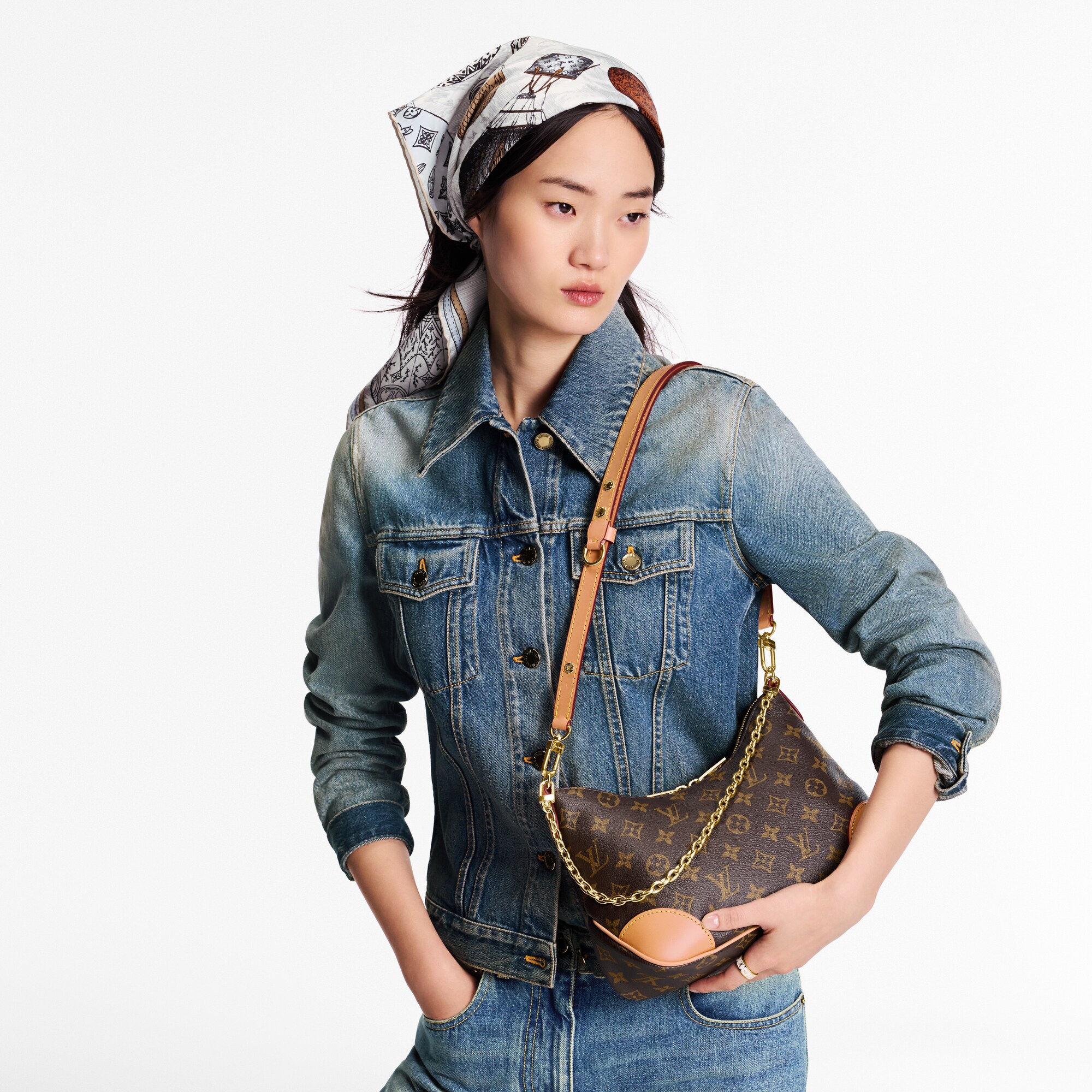 Sac Boulogne PM Toile Monogram Femme Sacs à main Sacs à main | LOUIS VUITTON (Zoom produit)