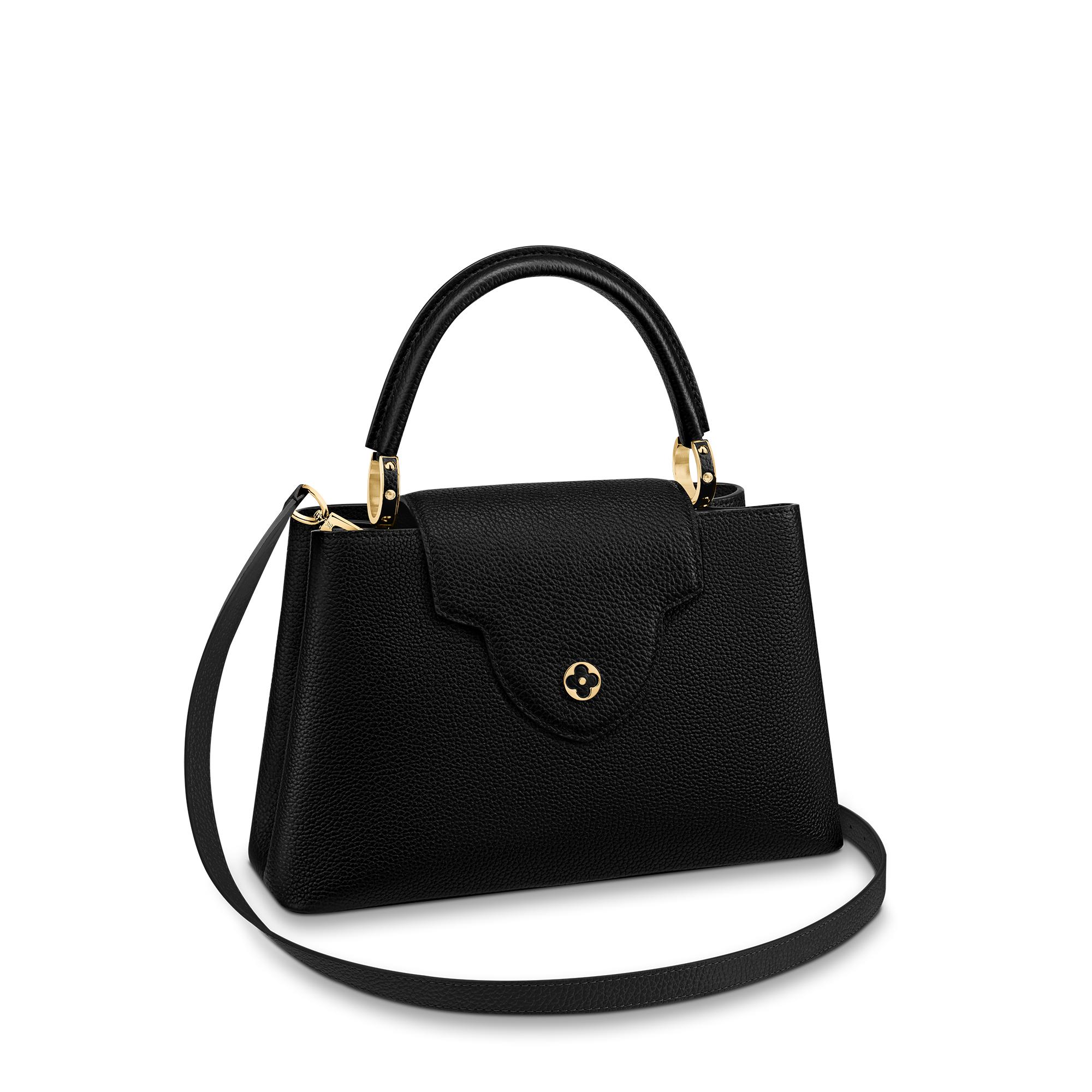 louis vuitton capucines black
