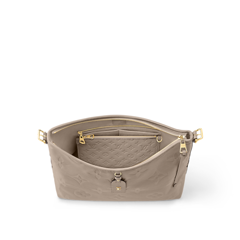 Sac CarryAll MM Cuir Monogram Empreinte Femme Sacs à main Sacs à main | LOUIS VUITTON (Zoom produit)