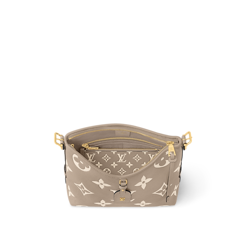 Sac CarryAll PM Cuir Monogram Empreinte Bicolore Femme Sacs à main Sacs à main | LOUIS VUITTON (Zoom produit)