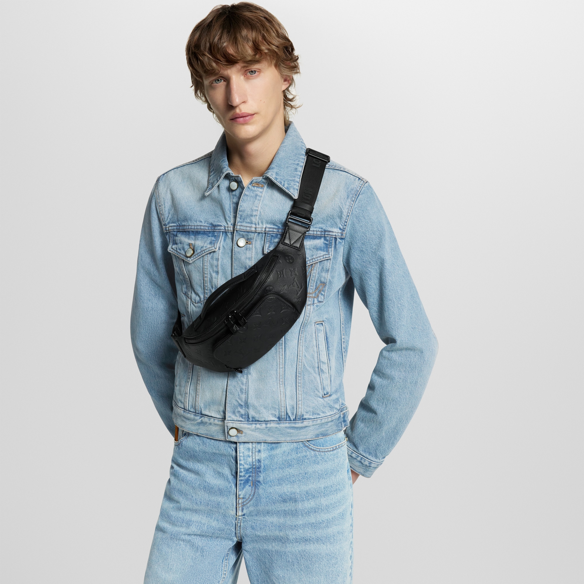 Sac ceinture Rush Cuir Monogram Shadow Homme Sacs Toutes les collections | LOUIS VUITTON (Zoom produit)