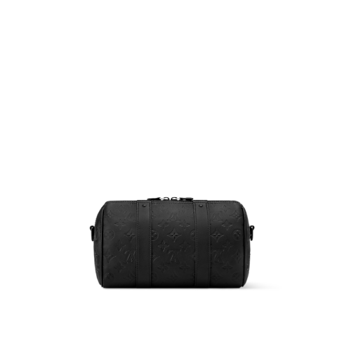 Sac City Keepall Cuir Monogram Shadow Sacs et Petite Maroquinerie Sacs Homme Icônes LV | LOUIS VUITTON (Zoom produit)
