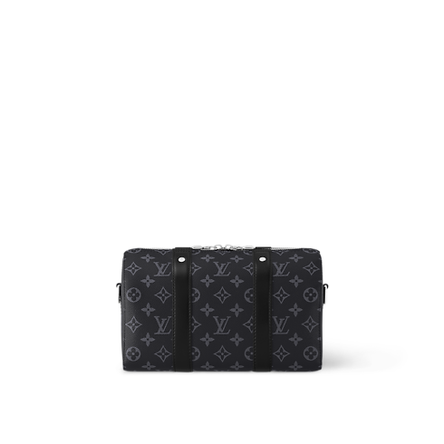 Sac City Keepall Monogram Eclipse Nouveautés Holiday Sélection homme | LOUIS VUITTON (Zoom produit)