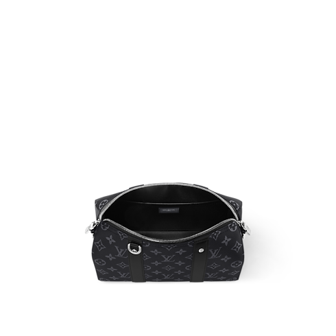Sac City Keepall Monogram Eclipse Nouveautés Holiday Sélection homme | LOUIS VUITTON (Zoom produit)