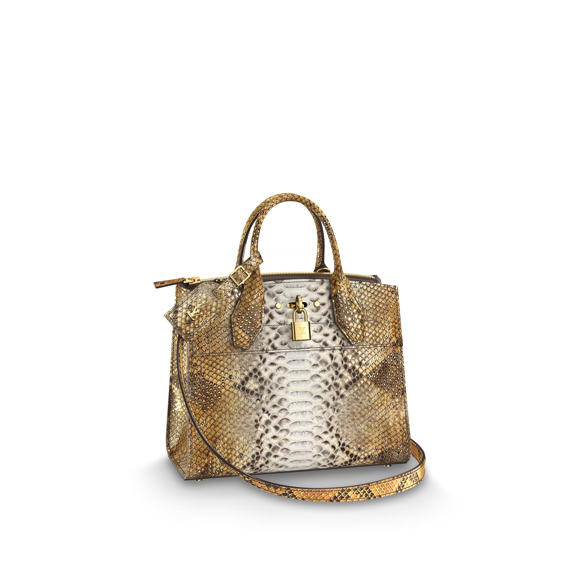 sac louis vuitton python