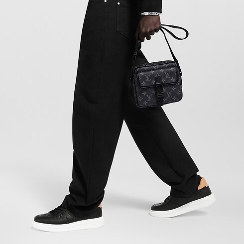 Sac Getaway Messenger Monogram Eclipse Homme Sacs Tous les sacs | LOUIS VUITTON (Zoom produit)