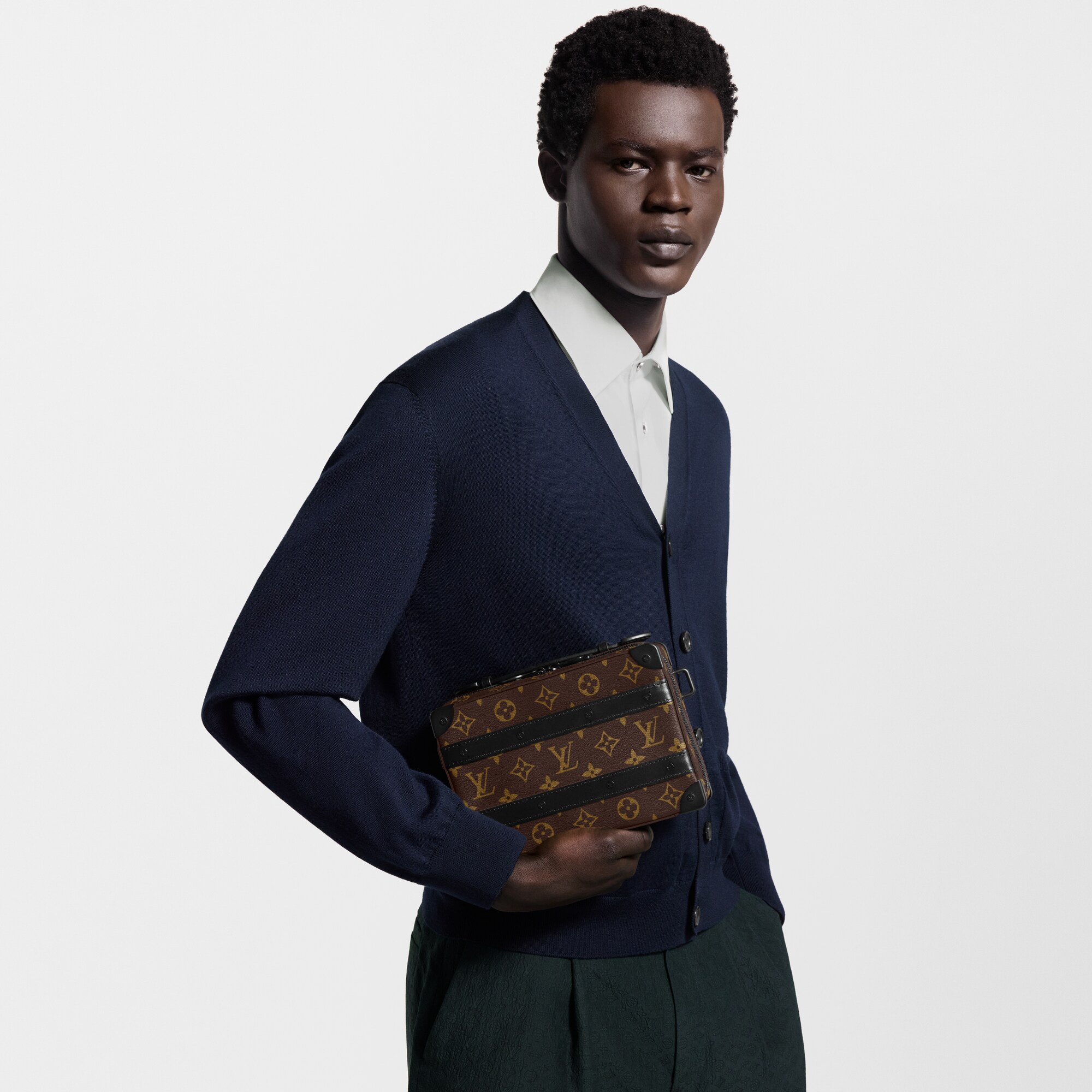 Sac Handle Soft Trunk Toile Monogram Macassar Homme Sacs Tous les sacs | LOUIS VUITTON (Zoom produit)