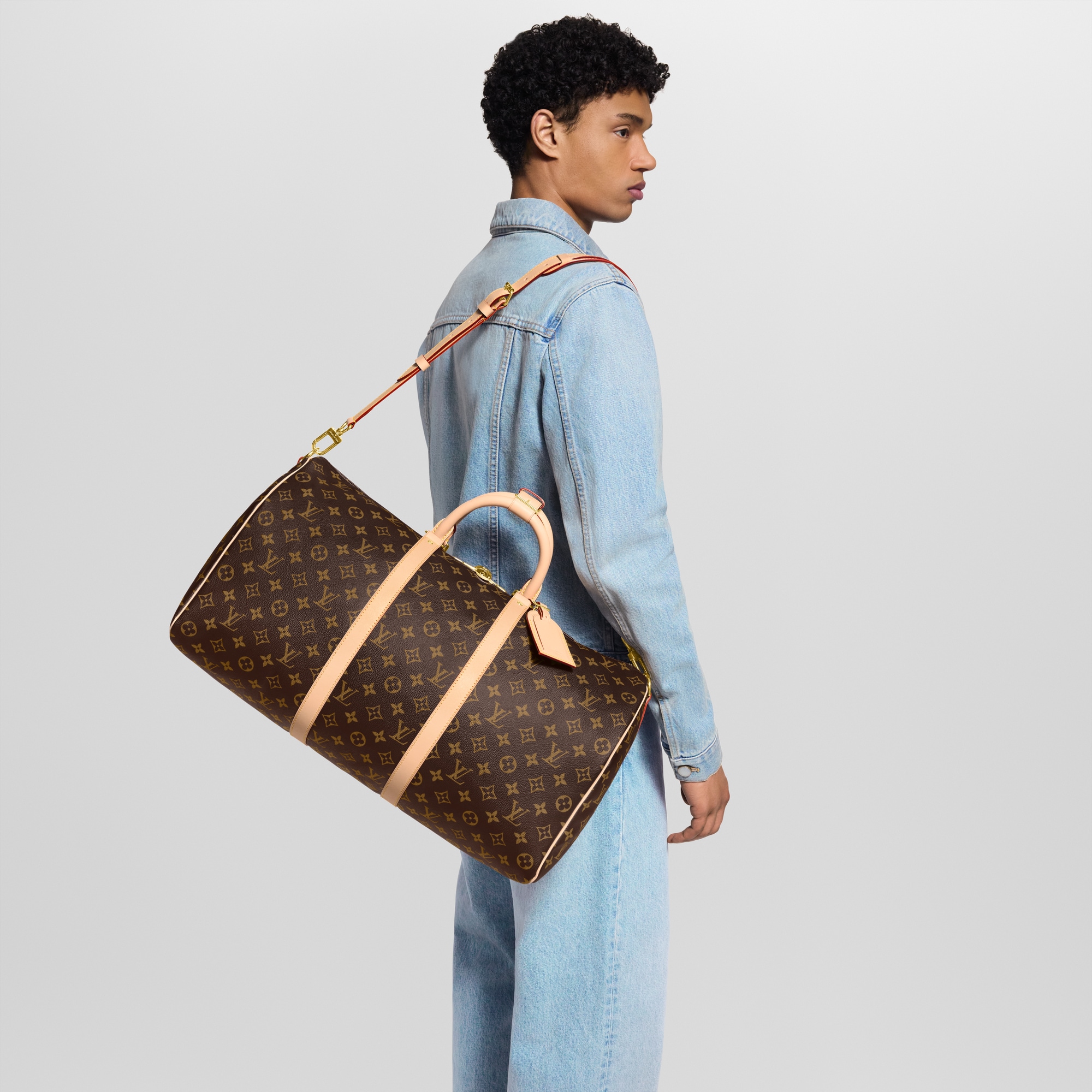 Keepall 50 Bandoulière Monogram Collection Voyage LOUIS VUITTON