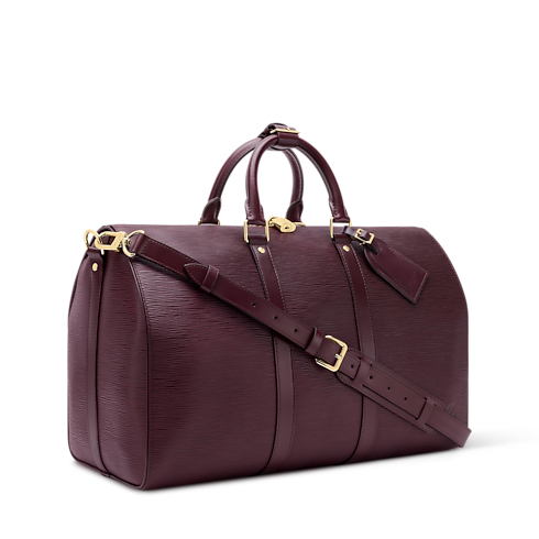 Sac Keepall Bandoulière 45 Cuir Épi Malles, Voyage et Maison Sacs de voyage et Bagages roulants Sacs de voyage | LOUIS VUITTON (Zoom produit)