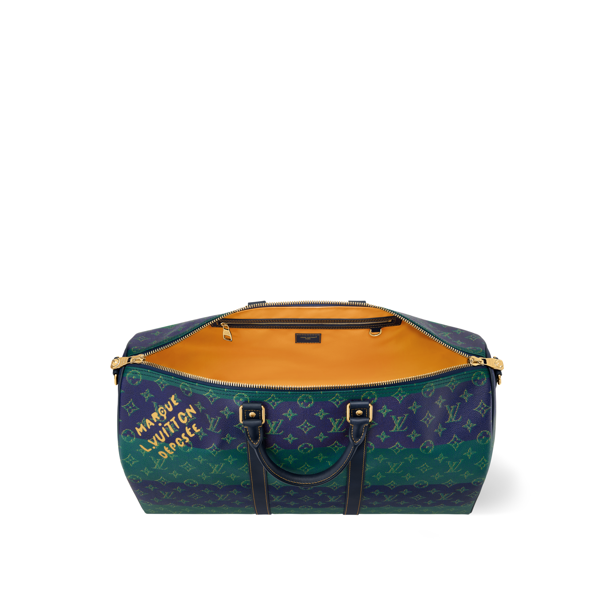 Sac Keepall Bandoulière 50 Monogram Heritage Homme Voyage Bagages roulants | LOUIS VUITTON (Zoom produit)