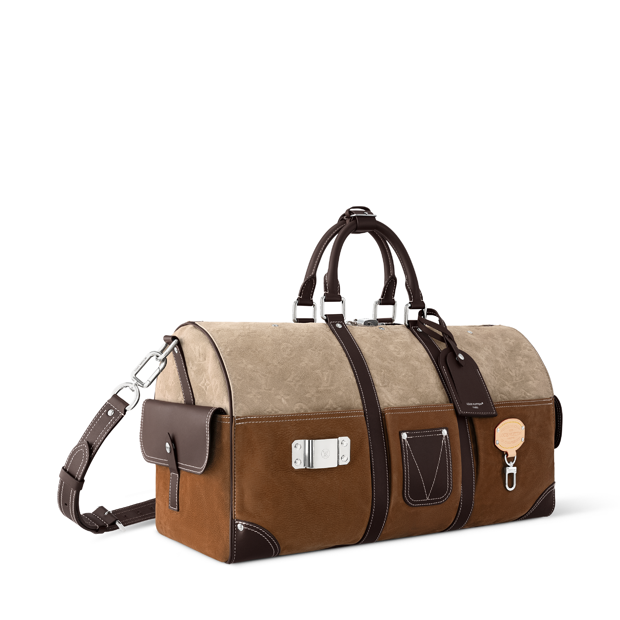 Sac Fourre-tout C.C. Felson – Toile Sergé, Cuir, Laiton – Fait USA