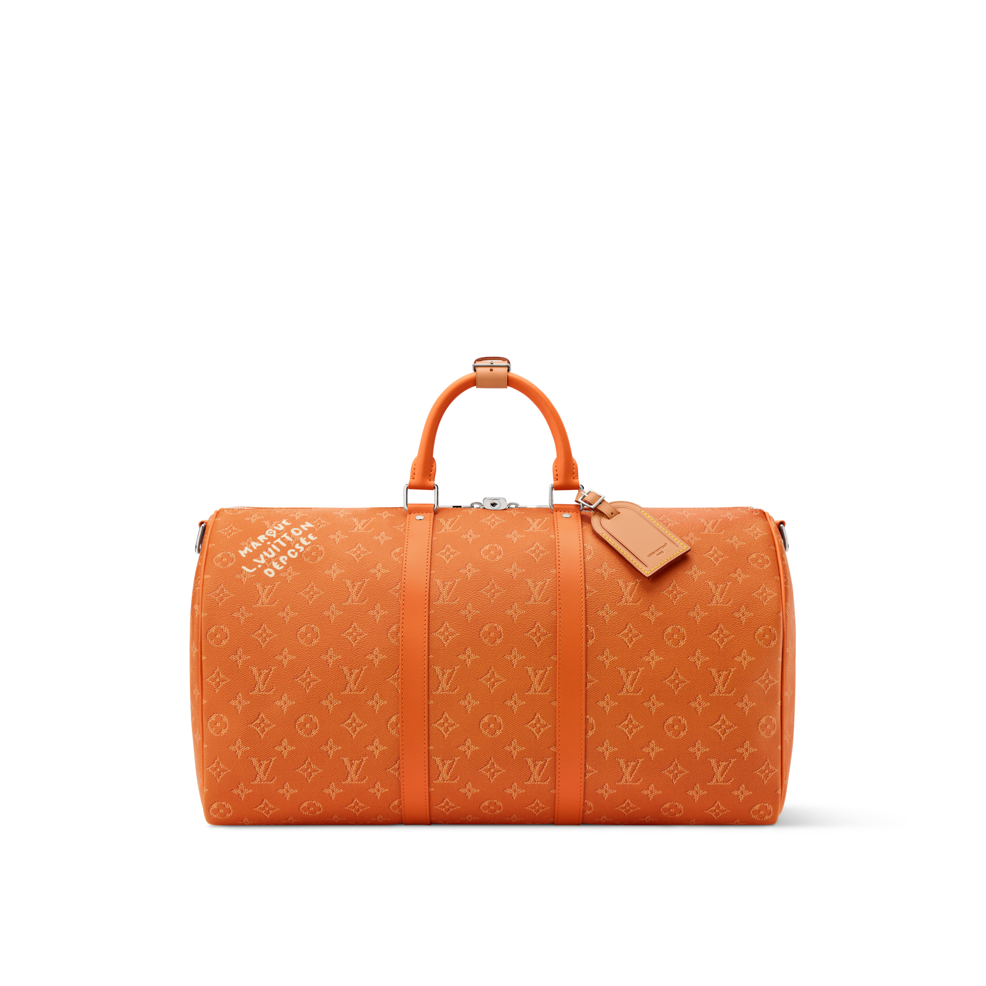 Sac Keepall Bandoulière 50 Monogram Heritage Homme Voyage Sacs de voyage | LOUIS VUITTON (Zoom produit)