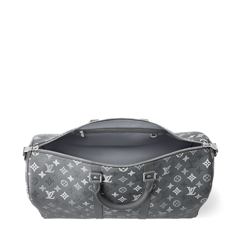 Sac Keepall Bandoulière 50 Monogram Shadow Malles et Voyage Sacs de Voyage Tous les Sacs de Voyage | LOUIS VUITTON (Zoom produit)
