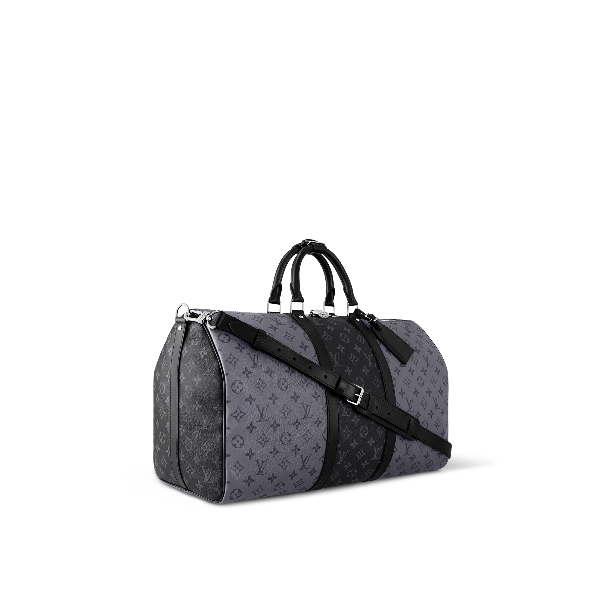 Sac Keepall Bandoulière 50 Toile Monogram Éclipse Homme Voyage Sacs de voyage | LOUIS VUITTON (Zoom produit)