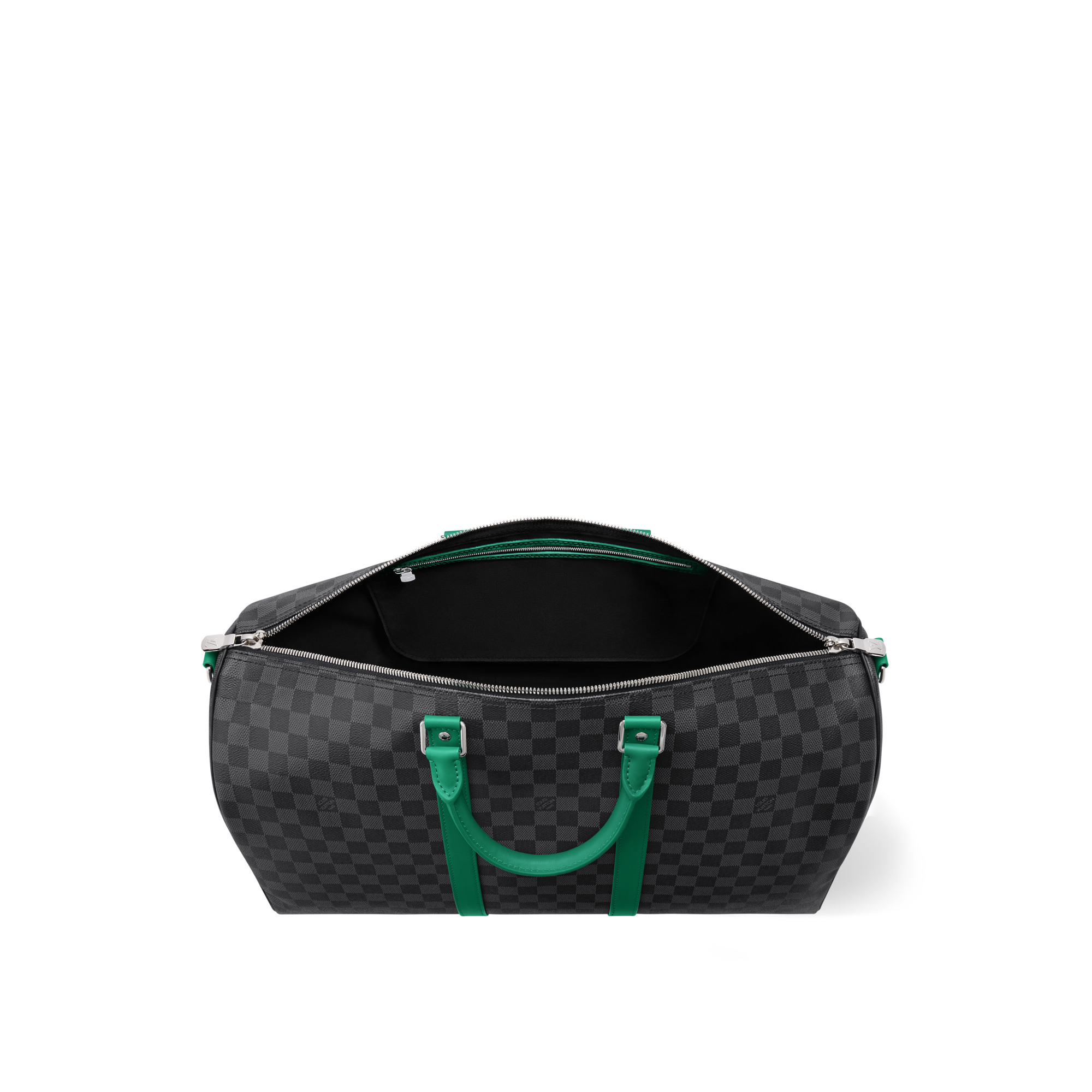 Sac Keepall Bandoulière 50 Toile Damier Graphite Sacs et Petite Maroquinerie Sacs Homme Icônes LV | LOUIS VUITTON (Zoom produit)