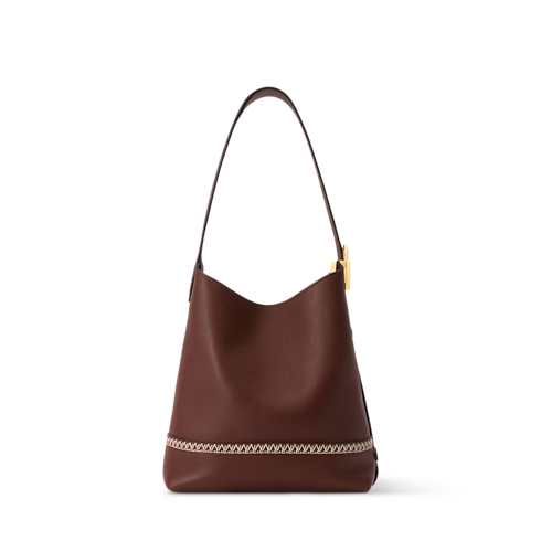 Sac Low Key Hobo PM Cuir Minigram Femme Sacs à main Sacs à main | LOUIS VUITTON (Zoom produit)