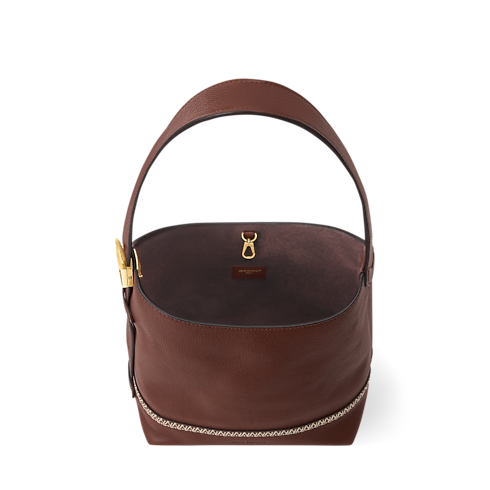 Sac Low Key Hobo PM Cuir Minigram Femme Sacs à main Sacs à main | LOUIS VUITTON (Zoom produit)