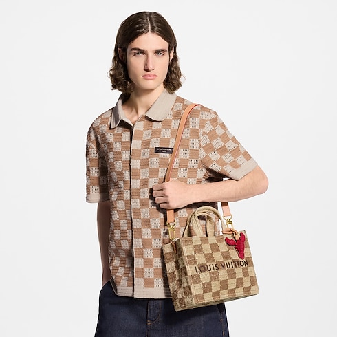 Sac Mini Shopper Tote Autres Damier Sacs et Petite Maroquinerie Sacs Homme Shopper Tote | LOUIS VUITTON (Zoom produit)