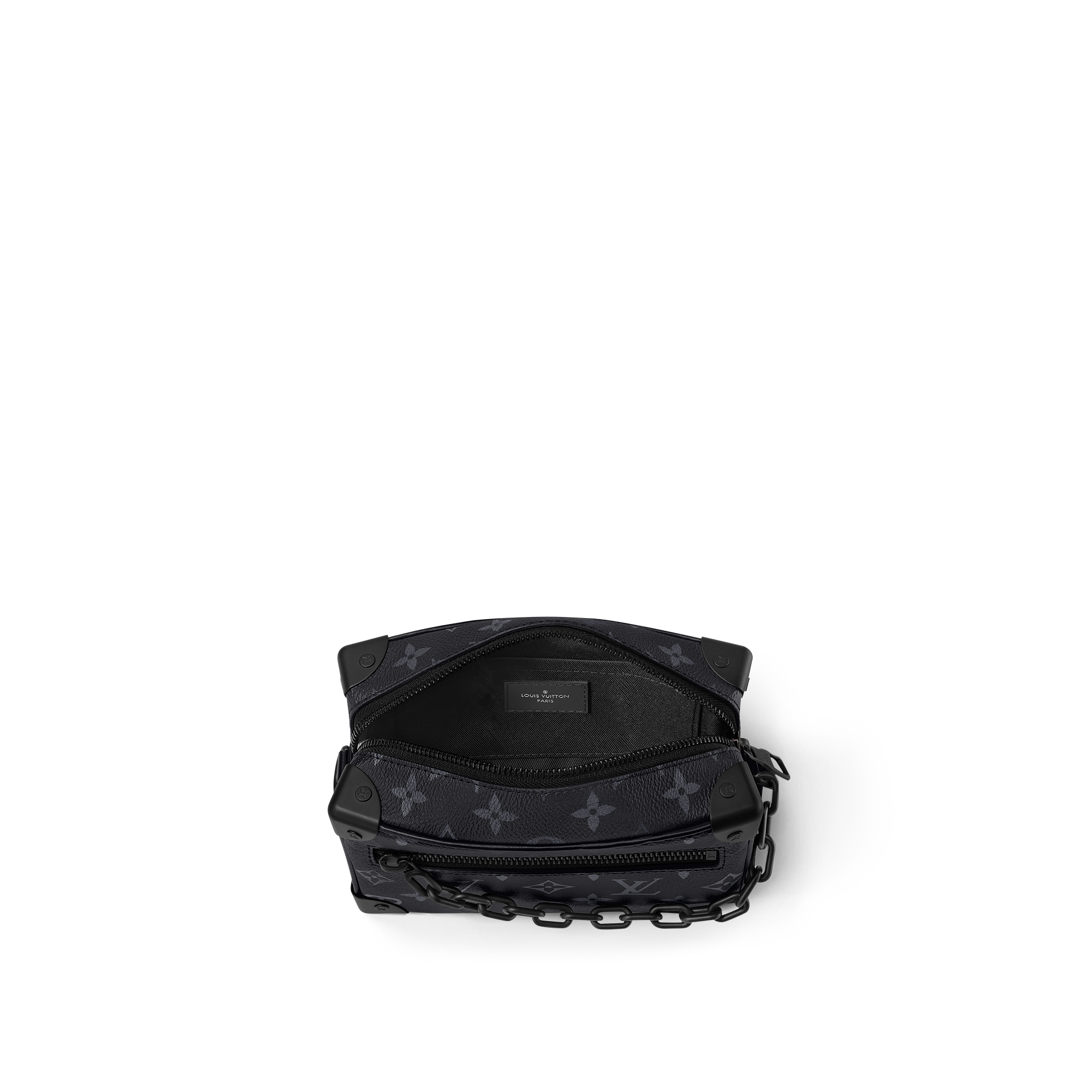 Sac Mini Soft Trunk Monogram Eclipse Homme Sacs Toutes les collections | LOUIS VUITTON (Zoom produit)