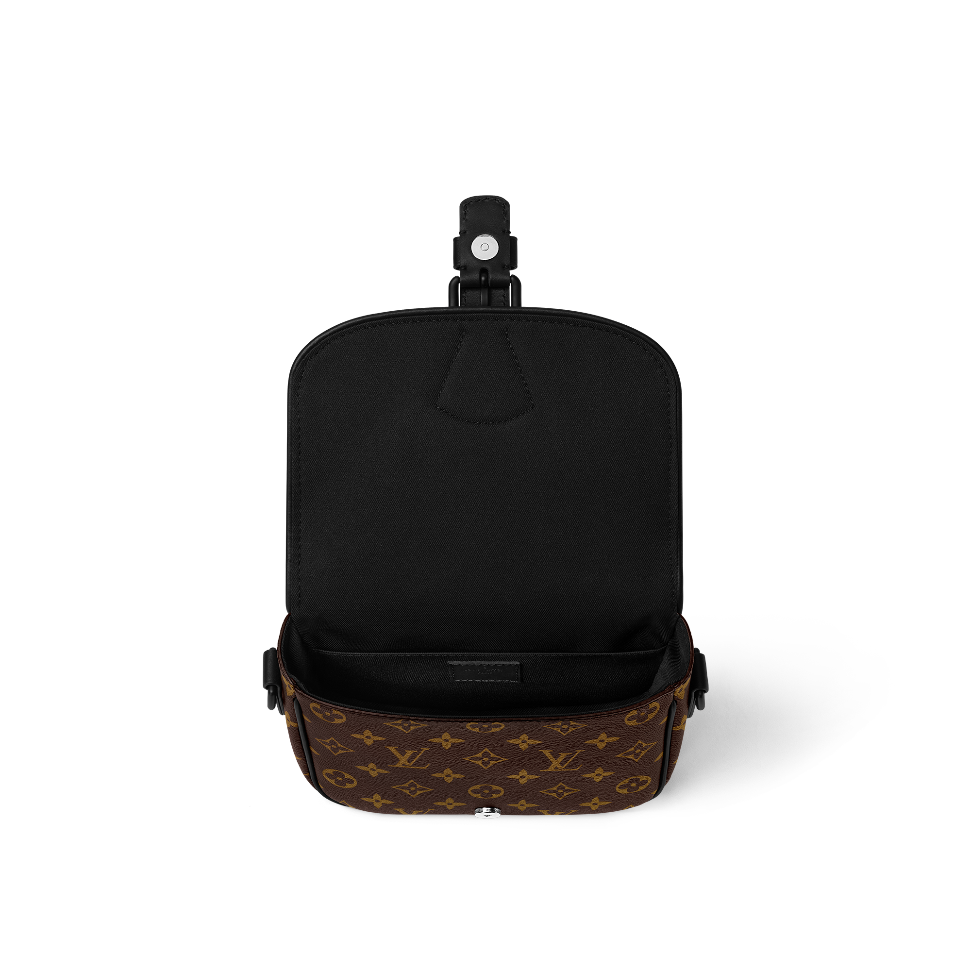 Sac Montsouris Messenger PM Toile Monogram Macassar Homme Sacs Toutes les collections | LOUIS VUITTON (Zoom produit)