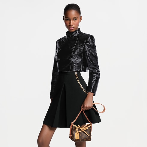 Sac Nano CarryAll Toile Monogram Femme Portefeuilles et petite maroquinerie Portefeuille chaîne et micro sacs | LOUIS VUITTON (Zoom produit)