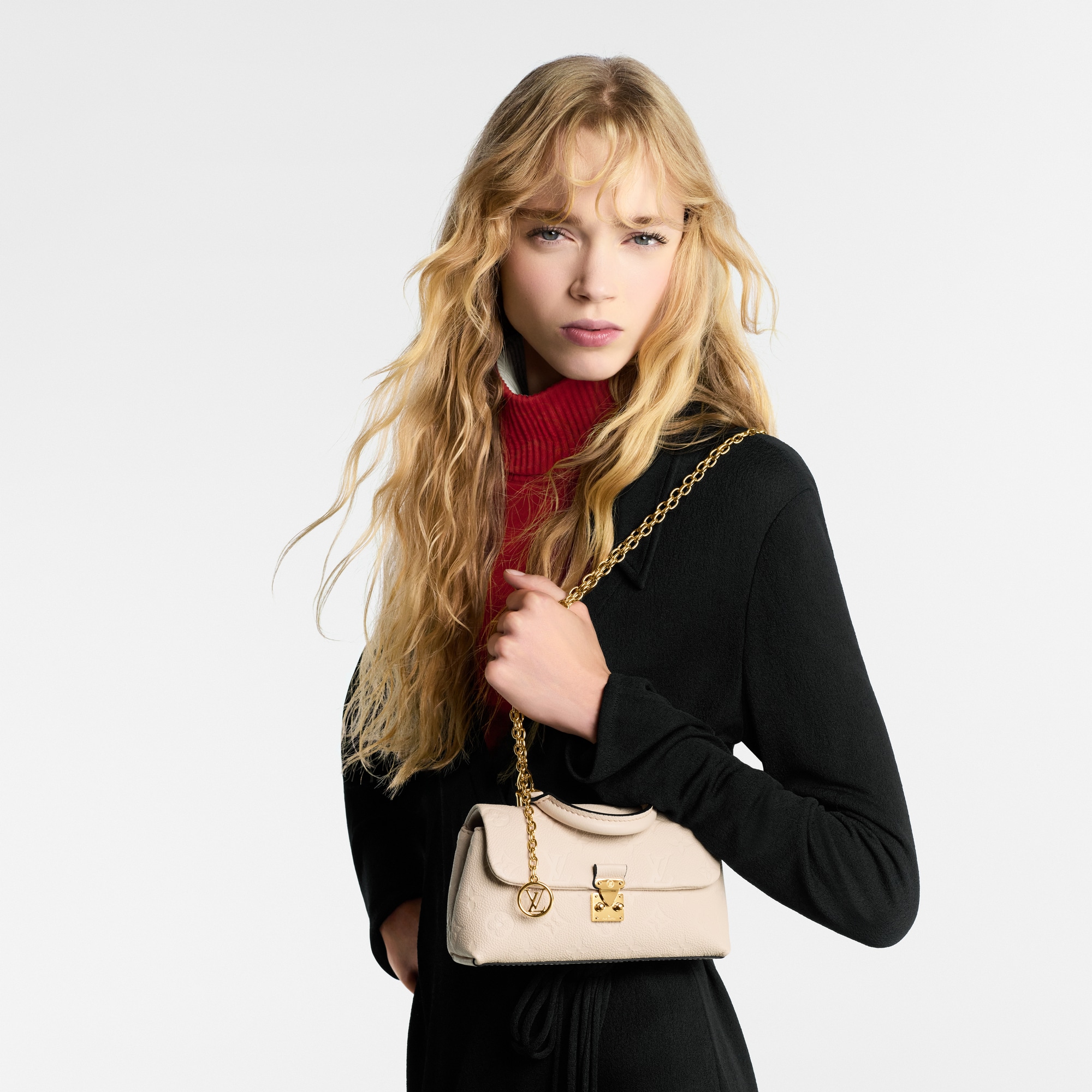 Sac Nano Madeleine Cuir Monogram Empreinte Portefeuilles et