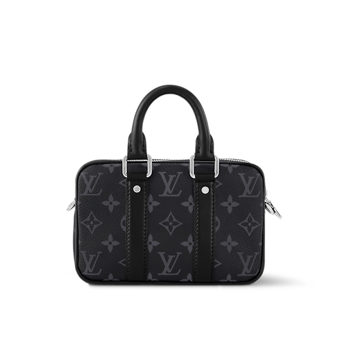 Sac Nano Porte Documents Voyage Monogram Eclipse Homme Sacs Toutes les collections | LOUIS VUITTON (Zoom produit)