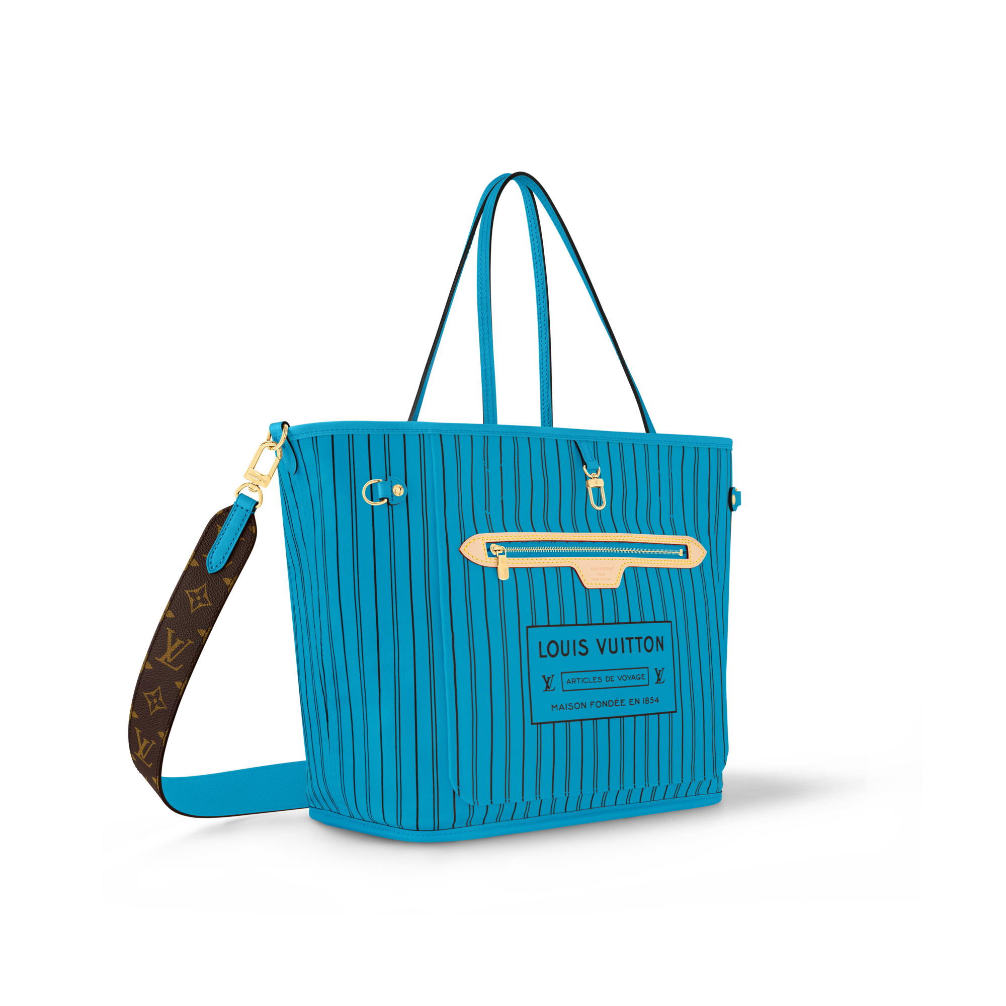 Sac Neverfull Bandoulière Inside Out MM Toile Monogram Sacs et Petite Maroquinerie Sacs Femme Sacs Iconiques | LOUIS VUITTON (Zoom produit)