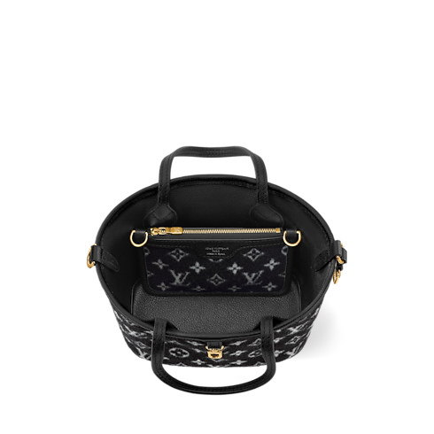 Sac Neverfull Inside Out BB Cuir Minigram Femme Nouveautés Femme } | LOUIS VUITTON (Zoom produit)