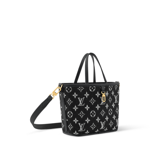 Sac Neverfull Inside Out BB Cuir Minigram Femme Nouveautés Femme } | LOUIS VUITTON (Zoom produit)