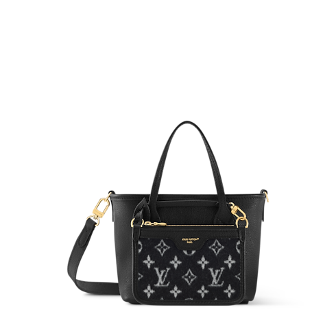 Sac Neverfull Inside Out BB Cuir Minigram Femme Nouveautés Femme } | LOUIS VUITTON (Zoom produit)