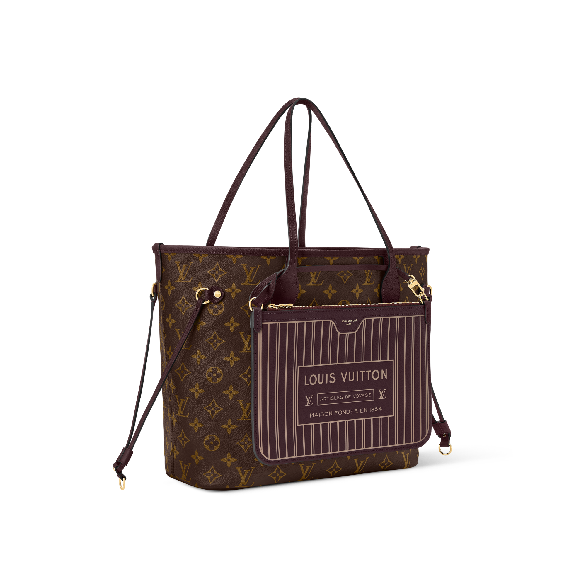 Sac Neverfull Inside Out MM  Sacs et Petite Maroquinerie Sacs Femme Sacs Iconiques | LOUIS VUITTON (Zoom produit)