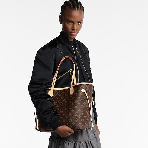 Sac Neverfull MM Toile Monogram Femme Sacs à main Sacs à main | LOUIS VUITTON (Zoom produit)